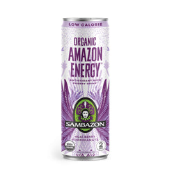 Amazon Energy® Low Calorie Açaí Berry Pomegranate Energy Drink