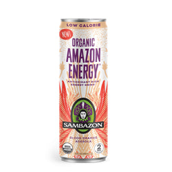 Amazon Energy® Low Calorie Blood Orange Acerola Energy Drinks